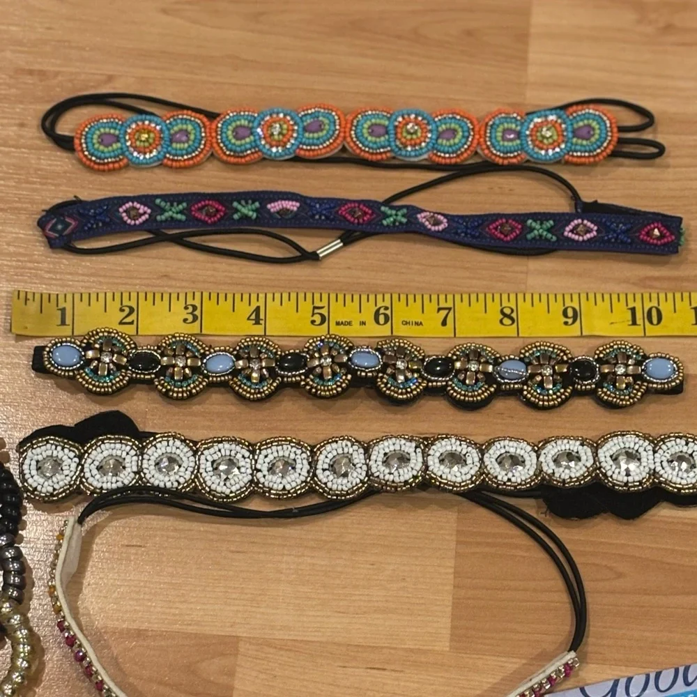 Beaded Headbands and Hair Accessories‎